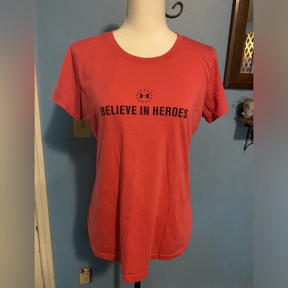 Under Armour, Wounded Warriors Project, Crew Neck, Tee